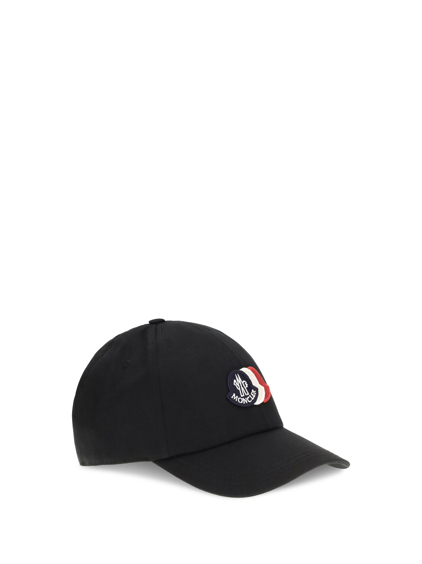 Moncler Men Baseball Cap With Tricolour Logo MONCLER