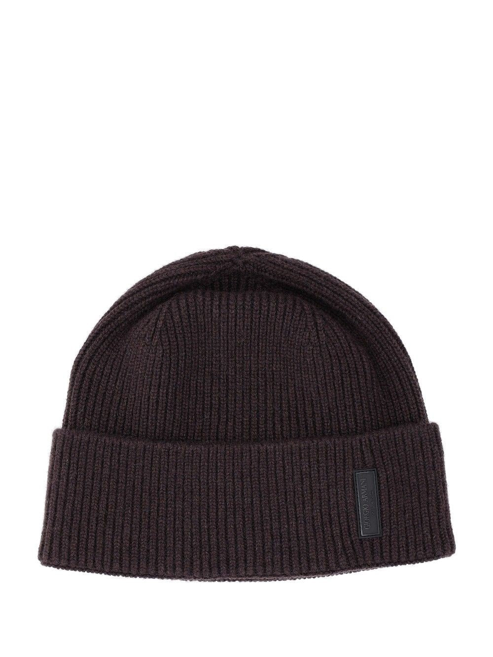 Giorgio Armani Men Beanie Hat GIORGIO ARMANI