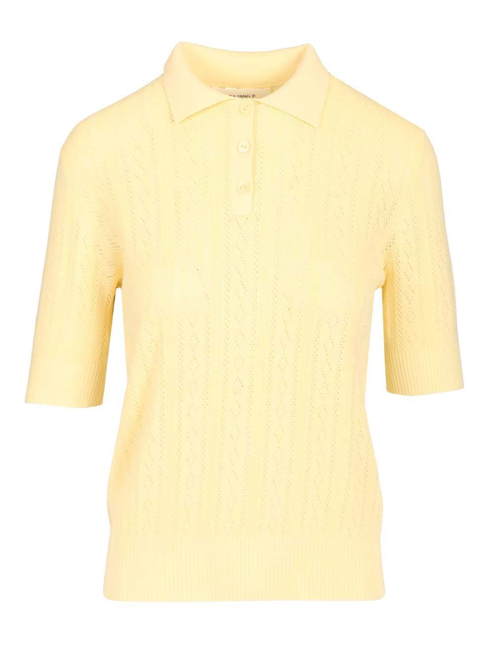 Lisa Yang Women Sweater With Collar LISA YANG