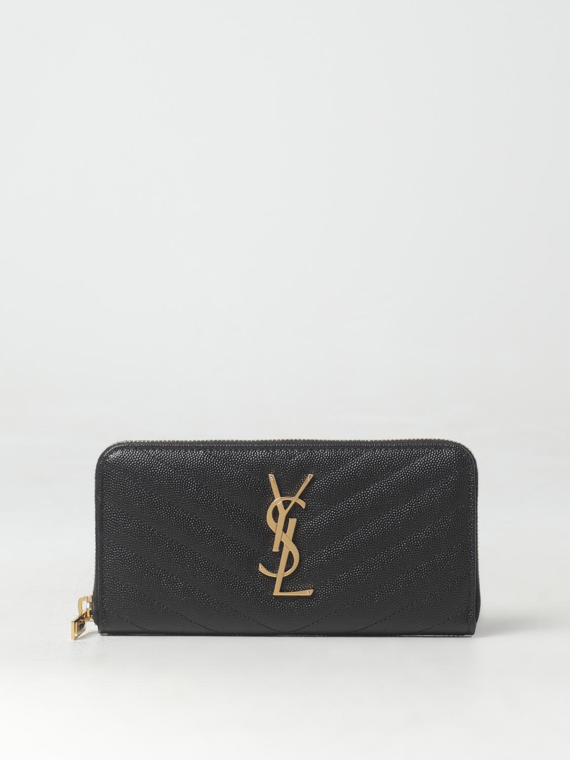 Saint Laurent Wallet Woman Black SAINT LAURENT