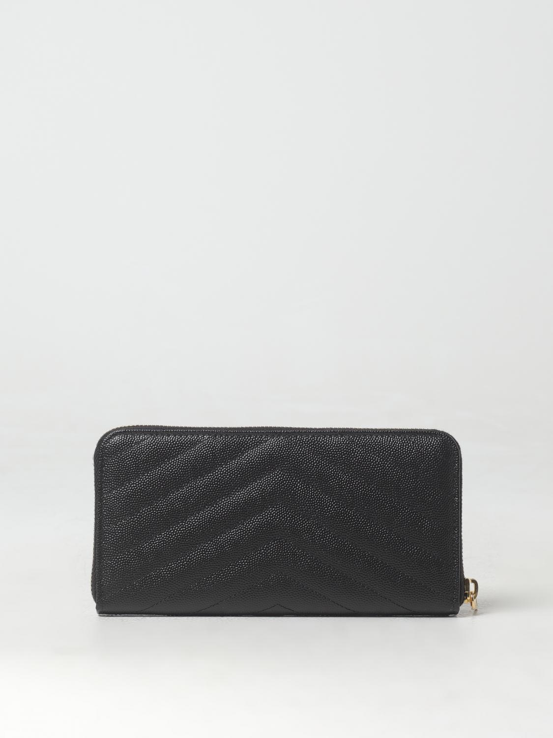 Saint Laurent Wallet Woman Black SAINT LAURENT