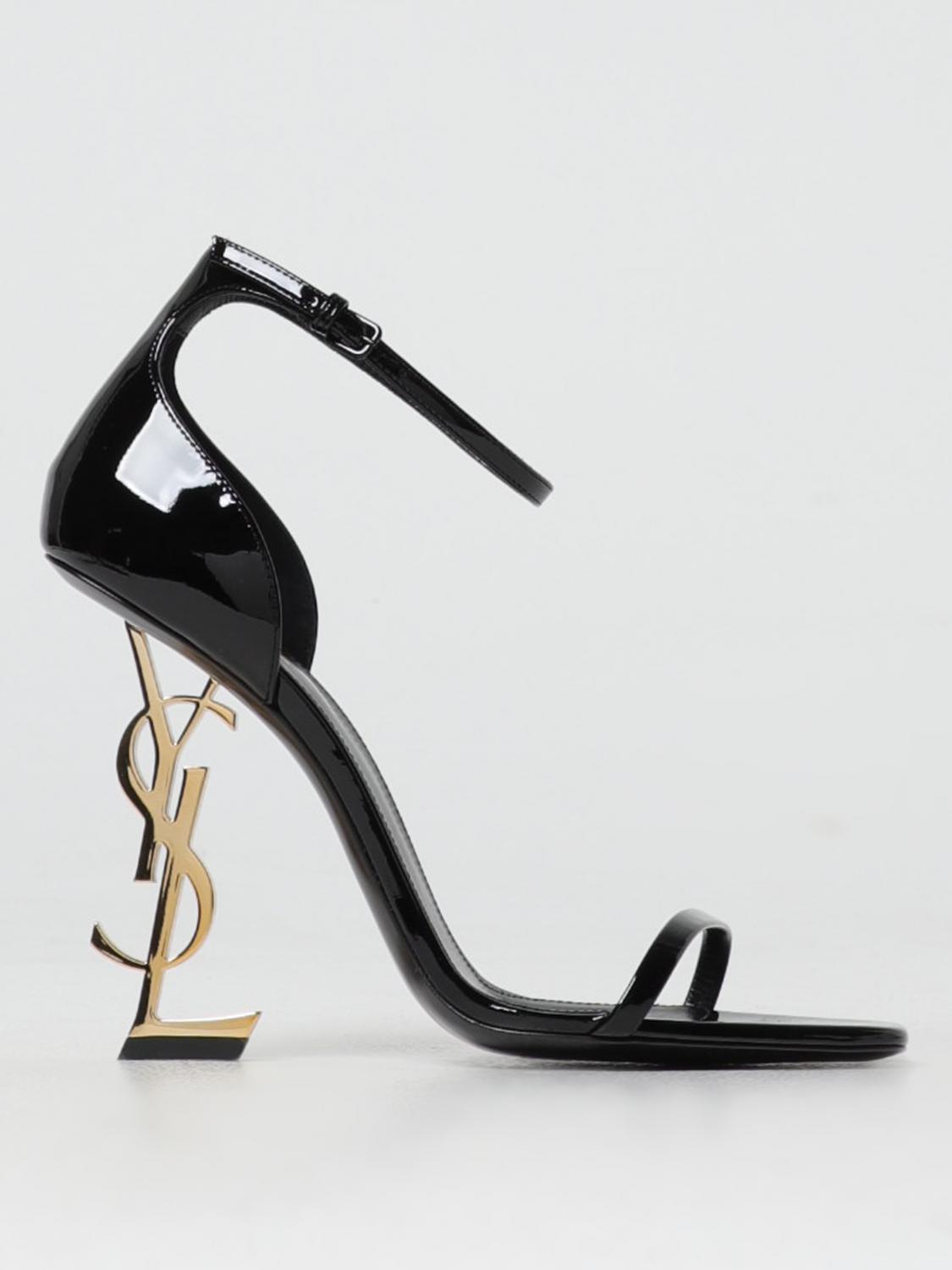 Saint Laurent Heeled Sandal Woman Black