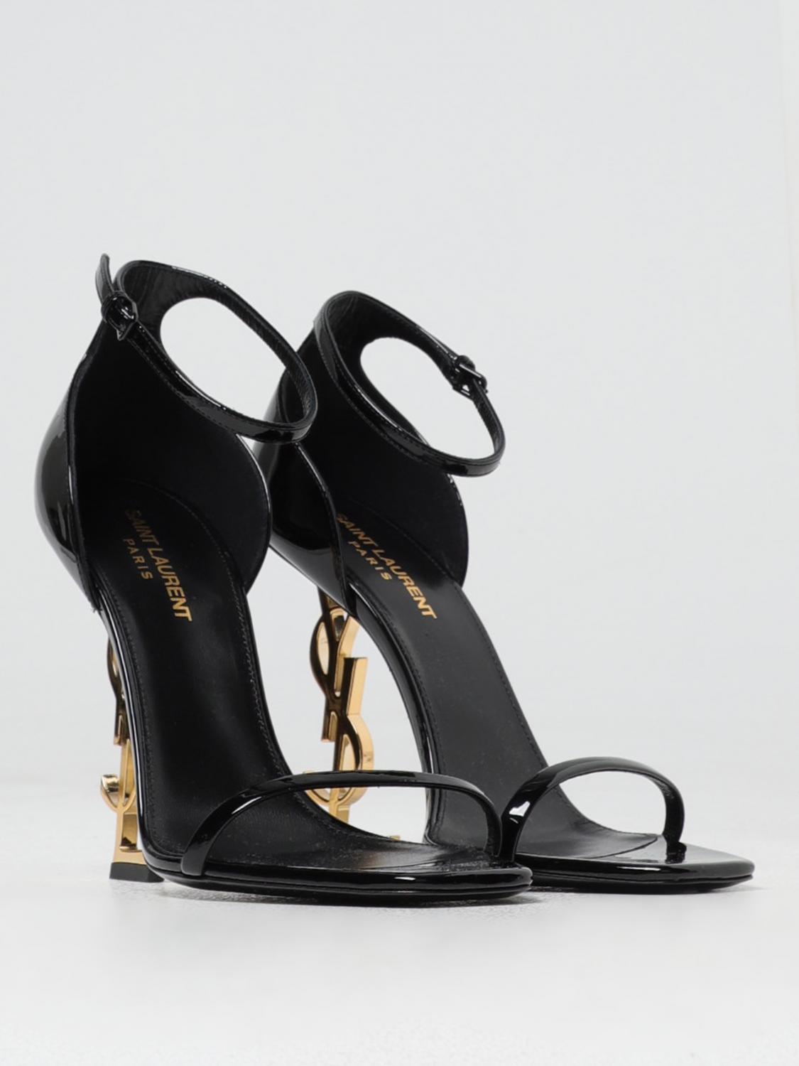 Saint Laurent Heeled Sandal Woman Black