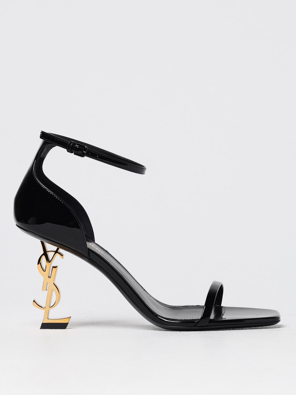 Saint Laurent Heeled Sandal Woman Black