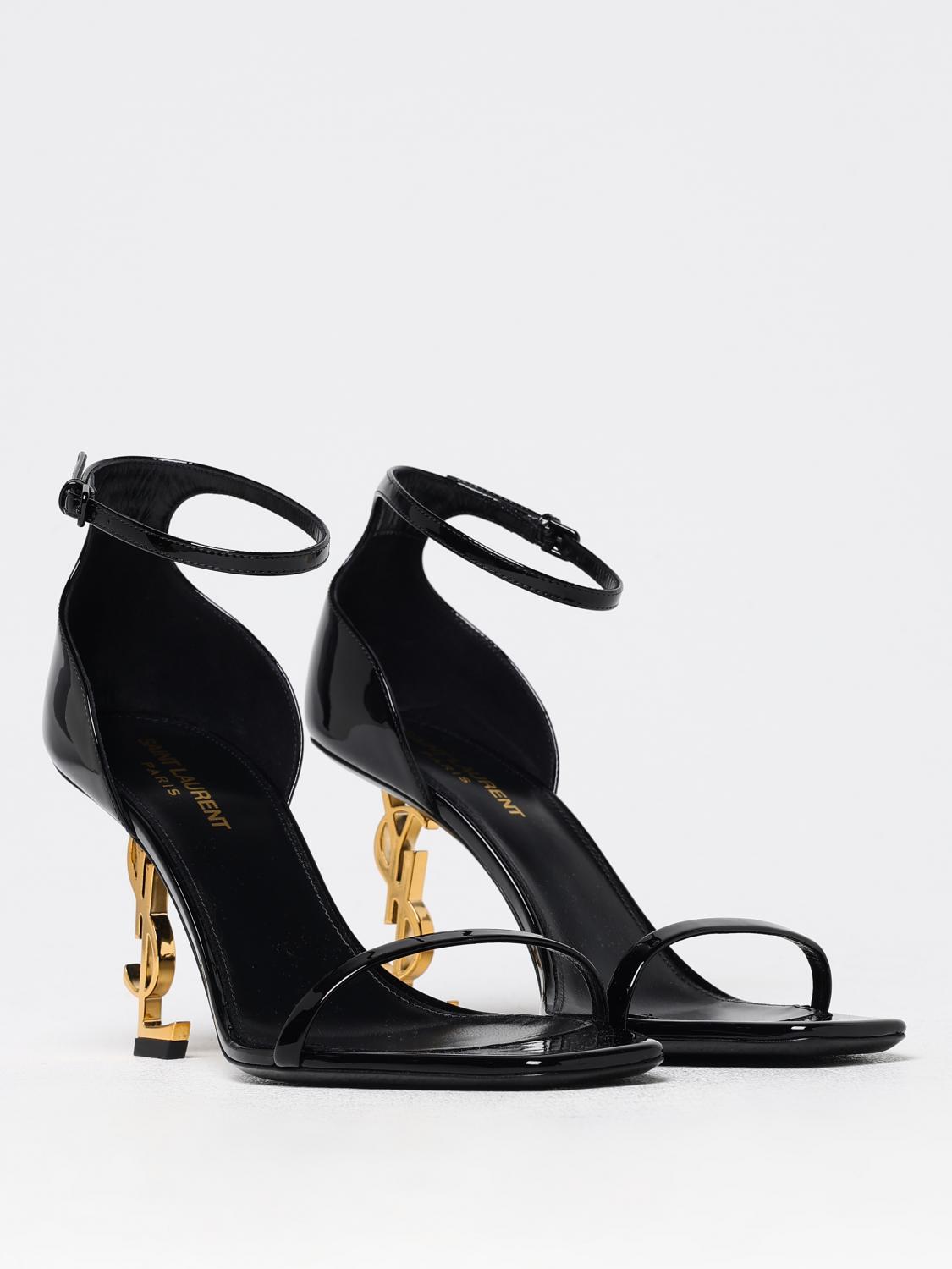 Saint Laurent Heeled Sandal Woman Black