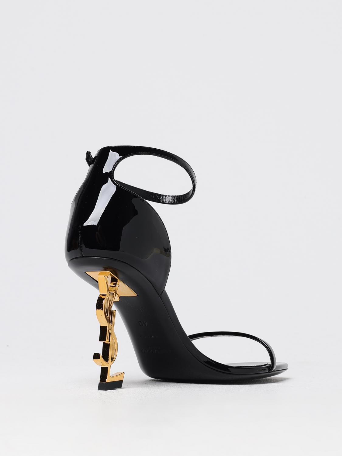 Saint Laurent Heeled Sandal Woman Black