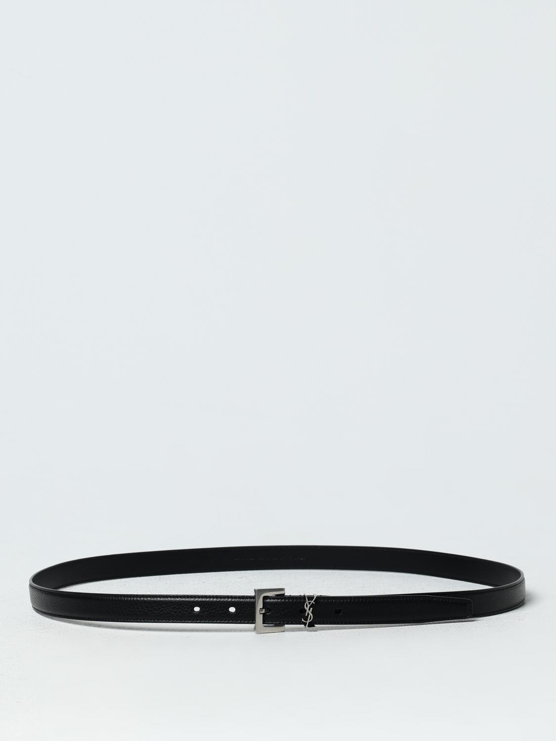 Saint Laurent Belt Men Black