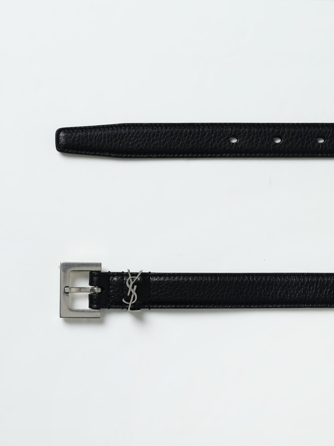 Saint Laurent Belt Men Black