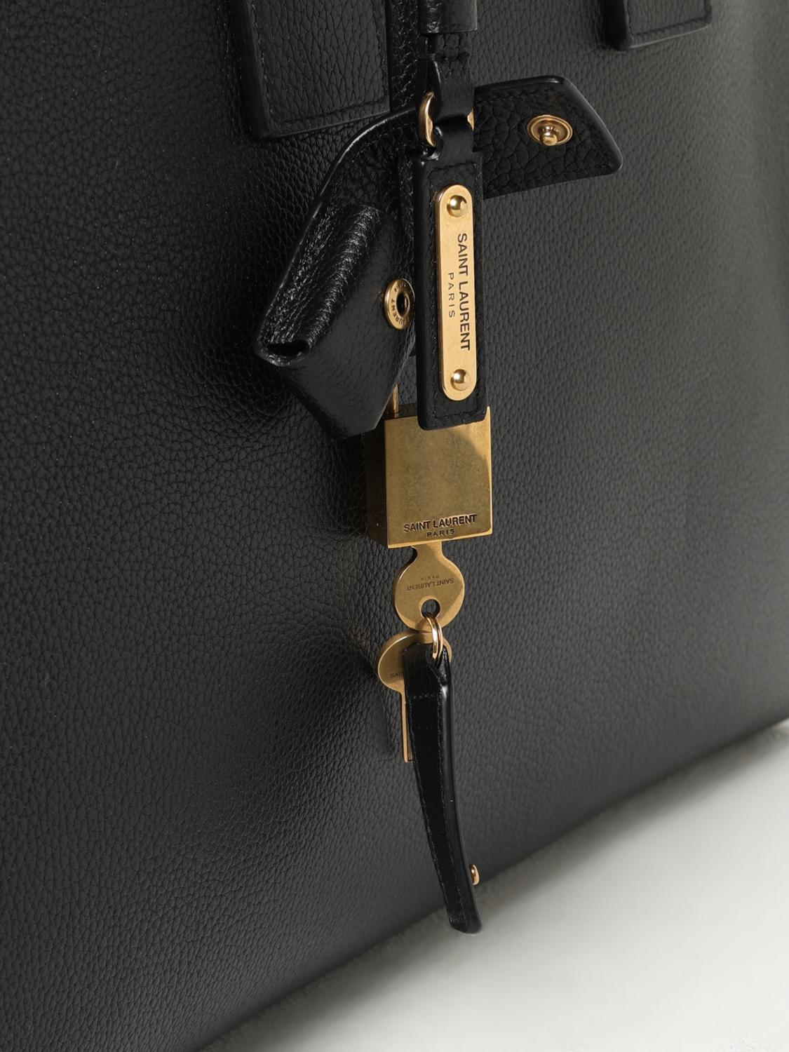 Saint Laurent Shoulder Bag Men Black SAINT LAURENT