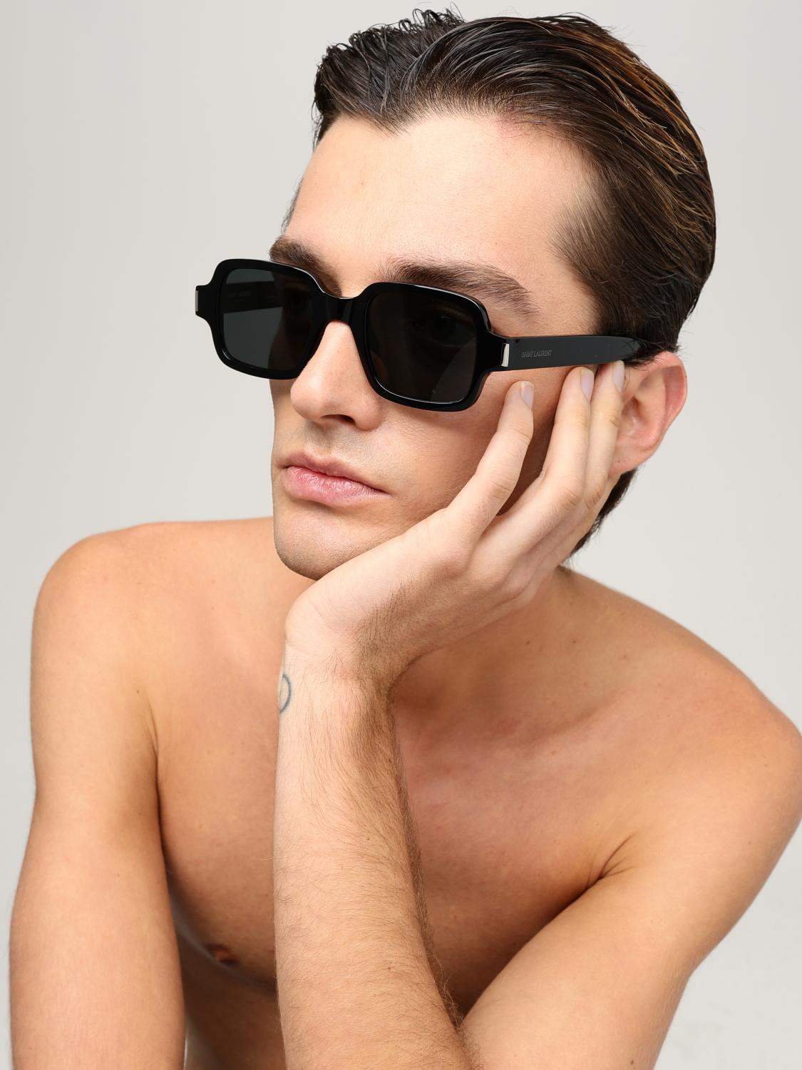 Saint Laurent Sunglasses Men Black SAINT LAURENT