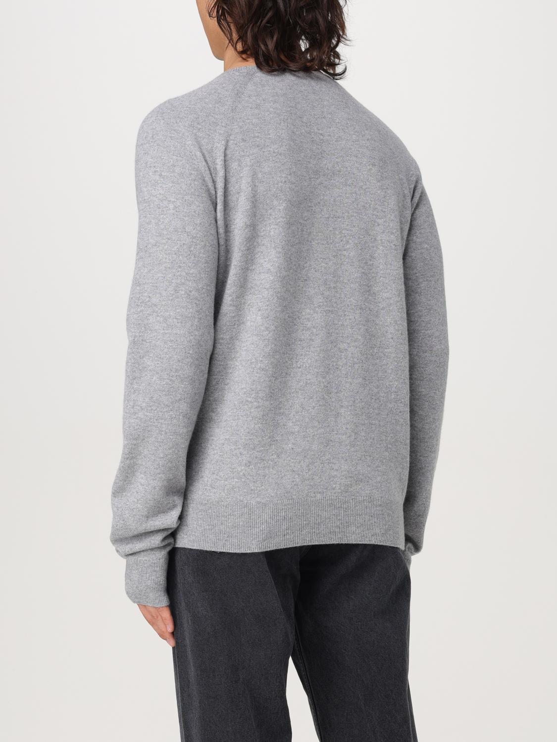 Saint Laurent Sweater Men Grey SAINT LAURENT