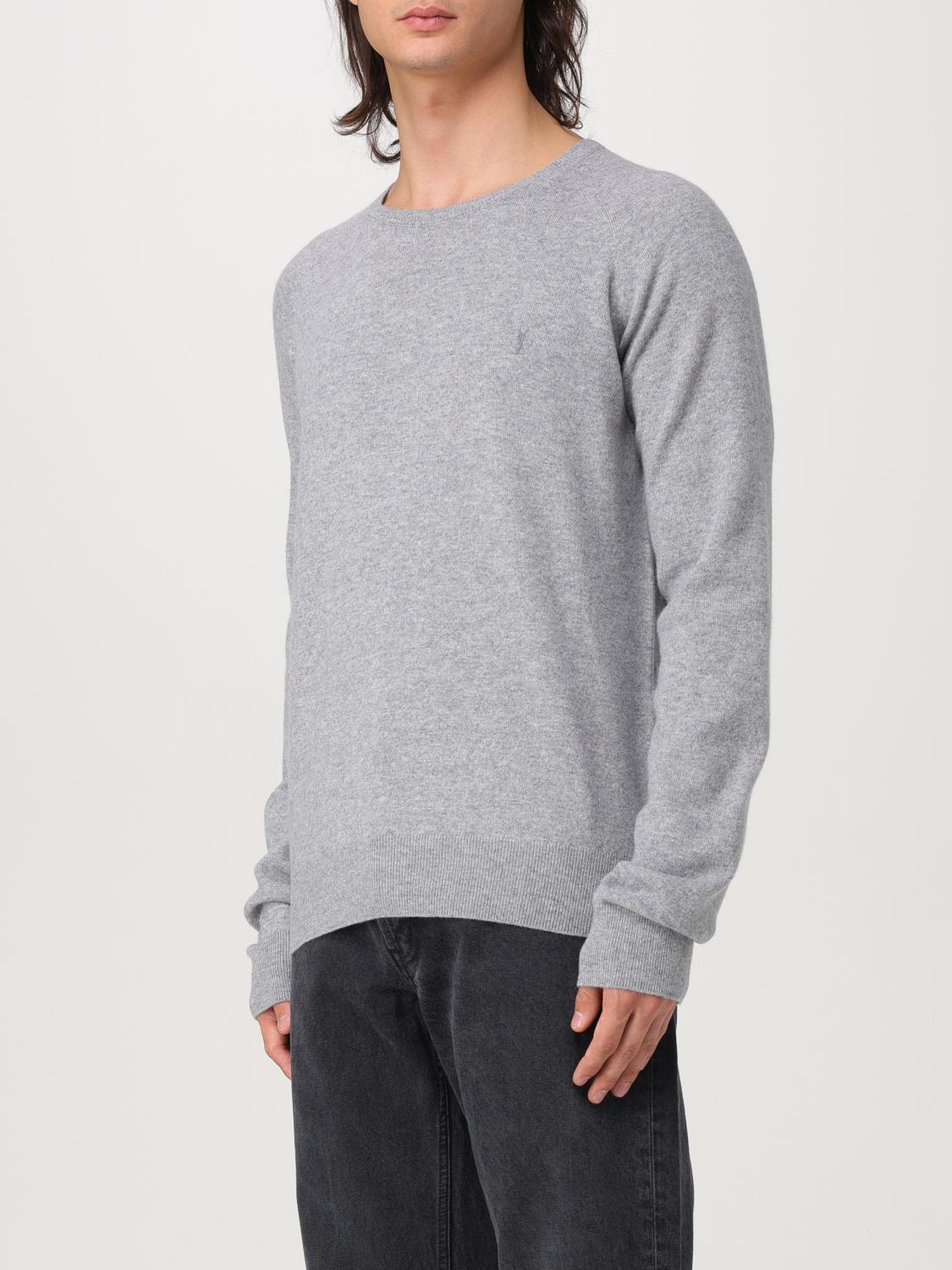 Saint Laurent Sweater Men Grey SAINT LAURENT