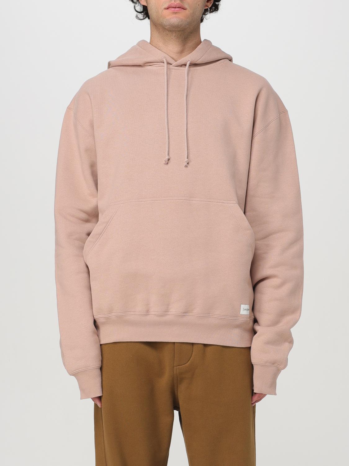 Saint Laurent Sweatshirt Men Pink SAINT LAURENT