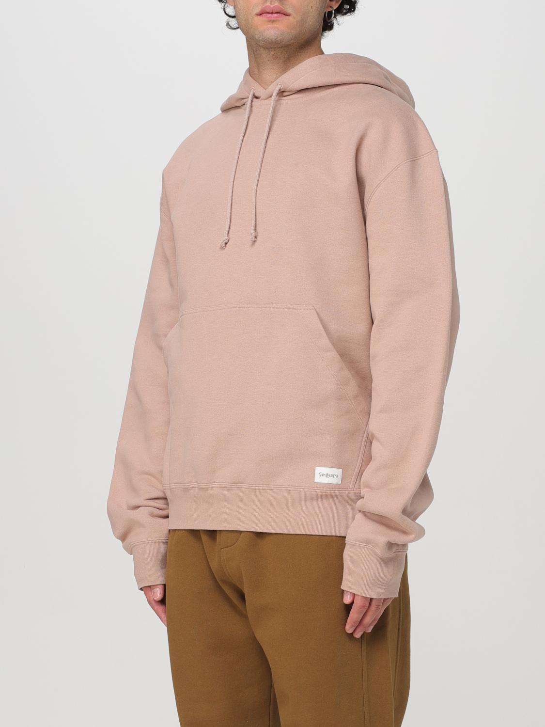 Saint Laurent Sweatshirt Men Pink SAINT LAURENT
