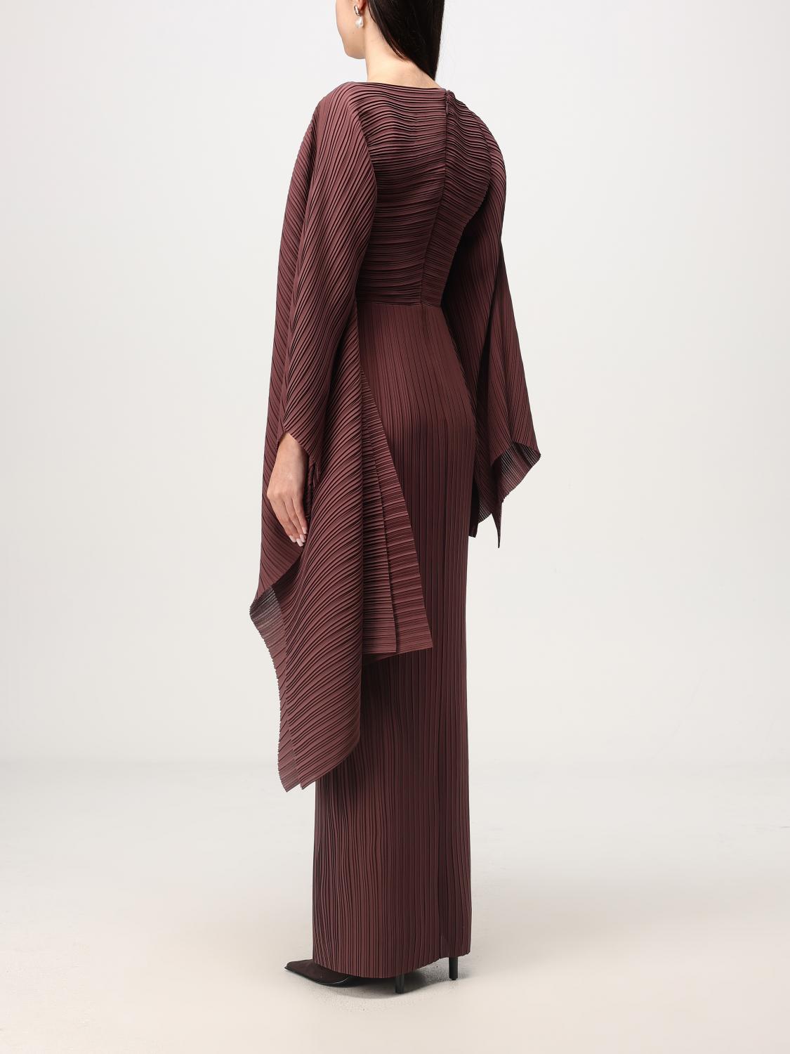 Solace London Dress Woman Brown SOLACE LONDON