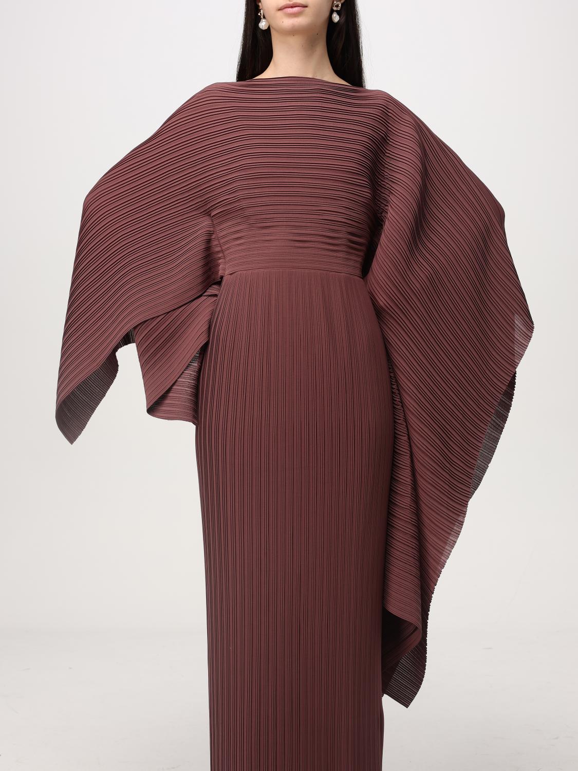 Solace London Dress Woman Brown SOLACE LONDON