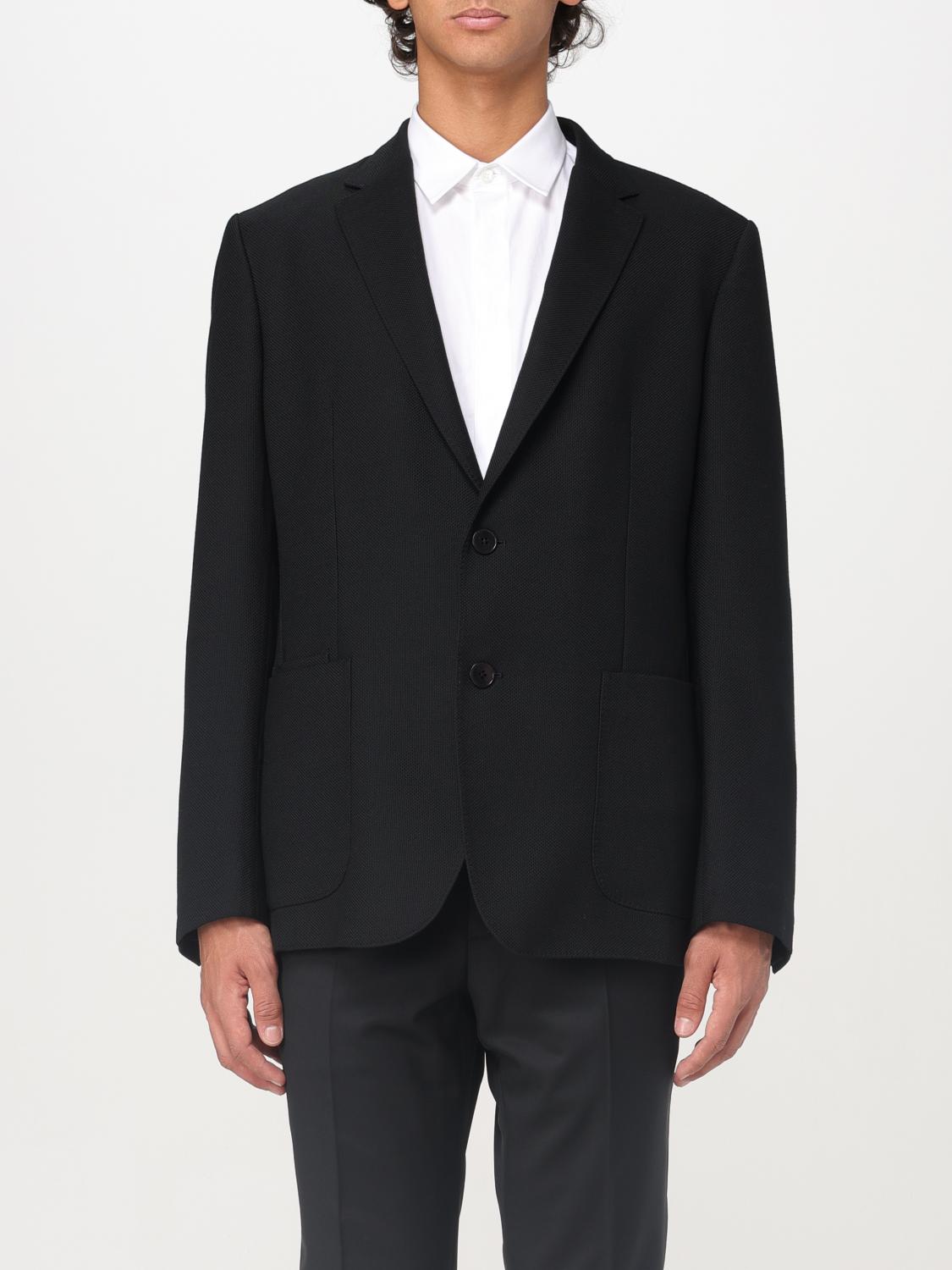 Zegna Blazer Men Black