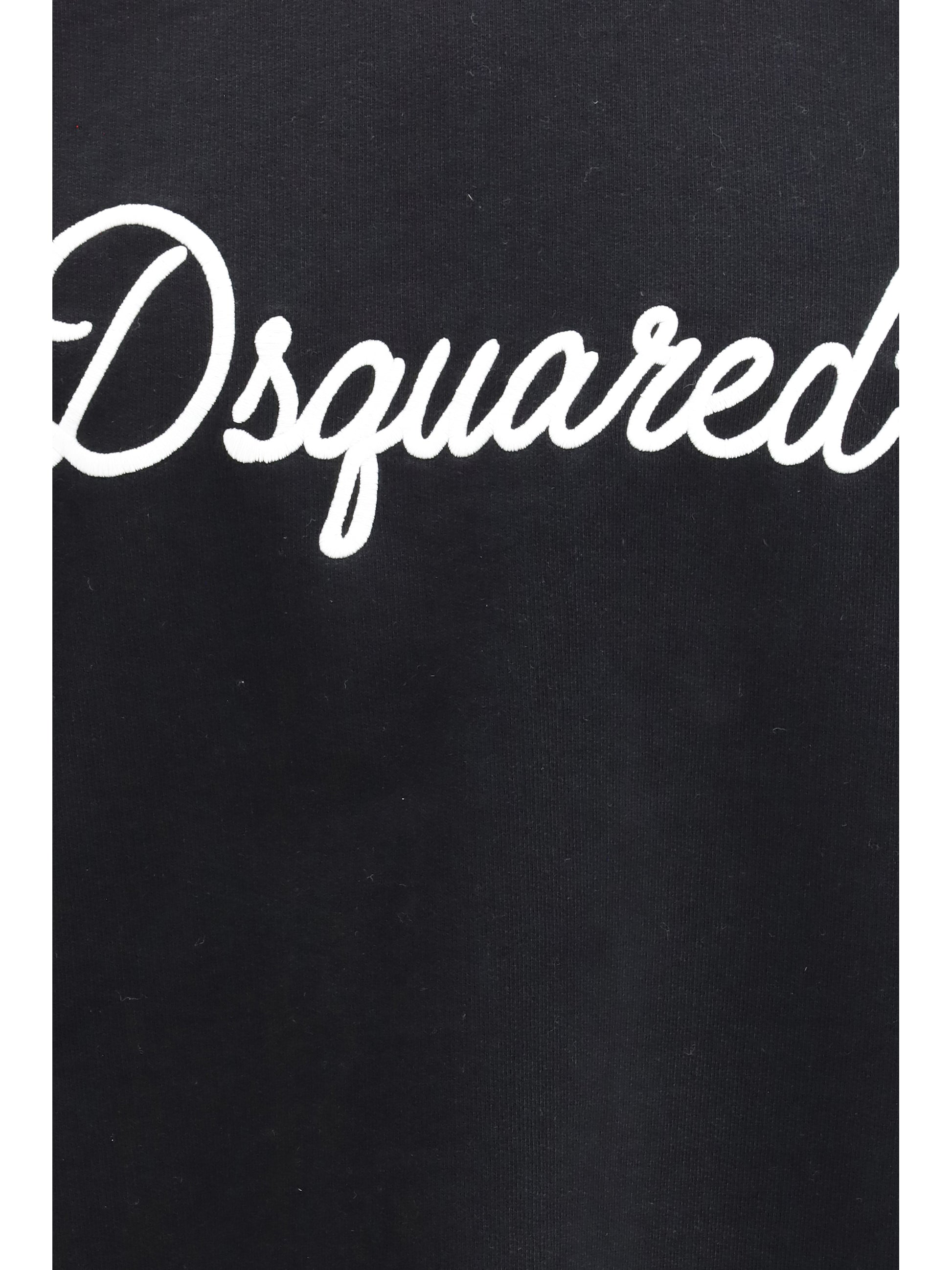 Dsquared2 Men Cotton Crewneck Sweatshirt With Logo DSQUARED2