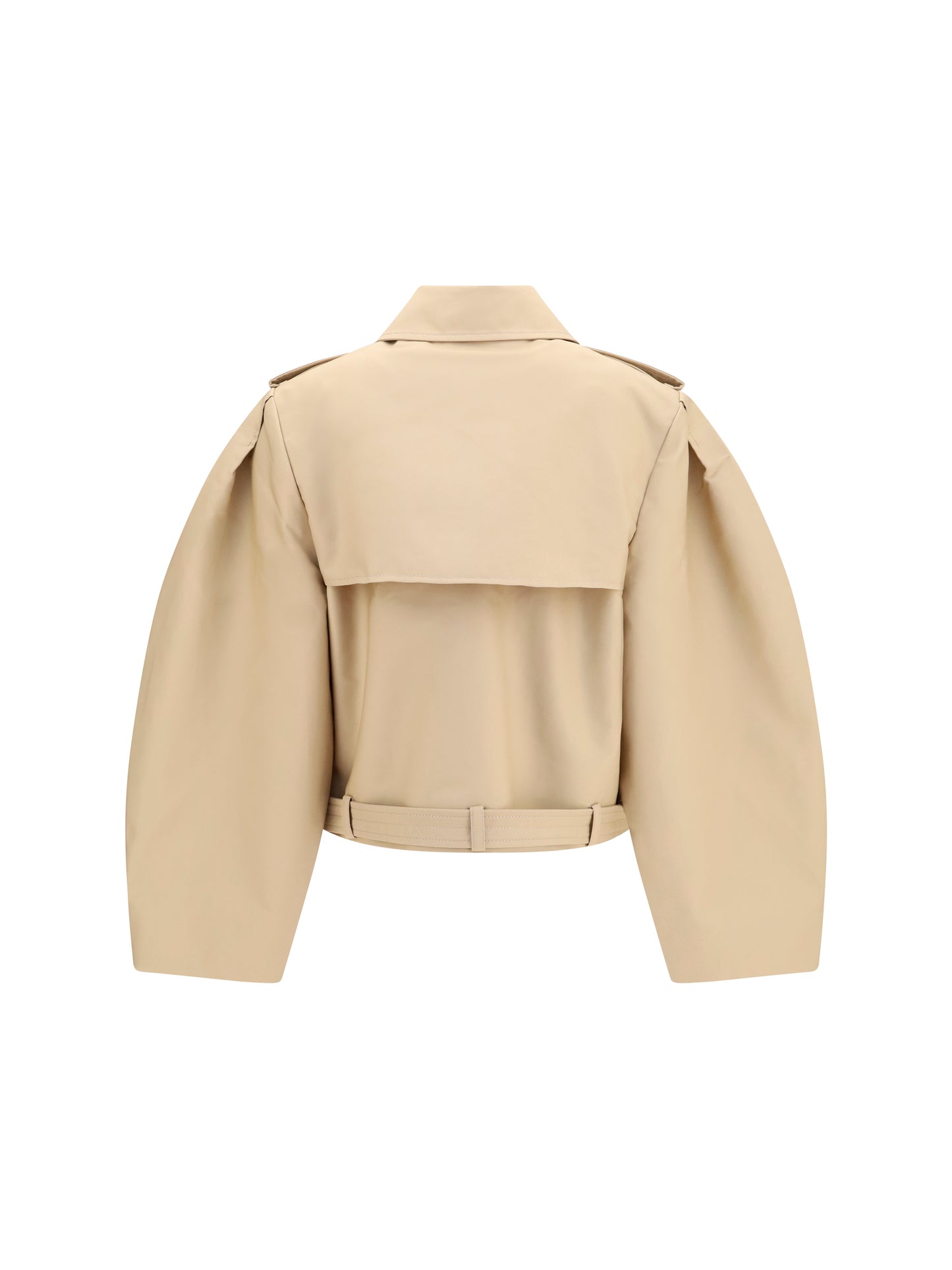 Ganni Women Double-Breasted Belted Jacket