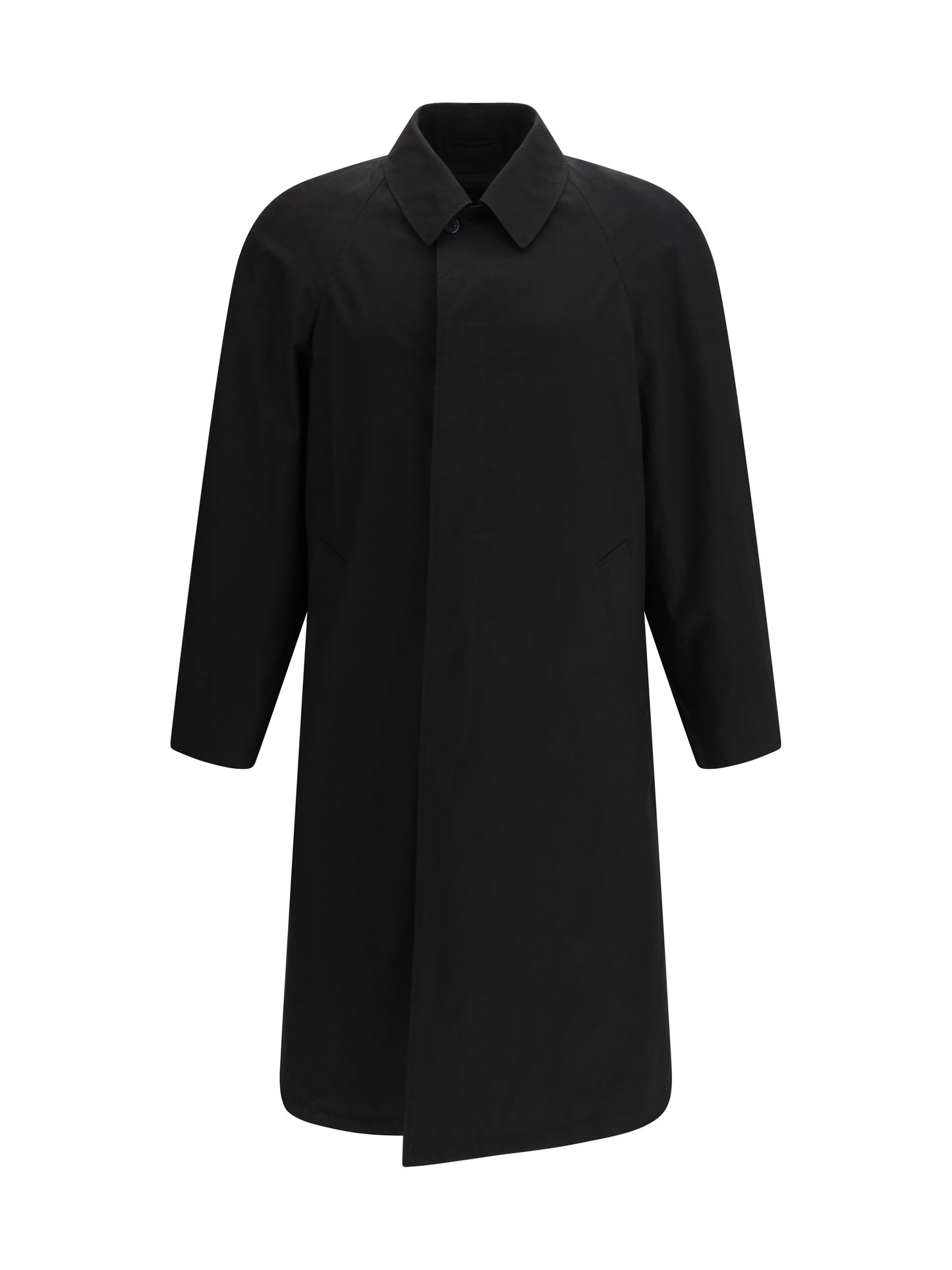 Prada Men Single-Breasted Coat With Long Sleeves PRADA