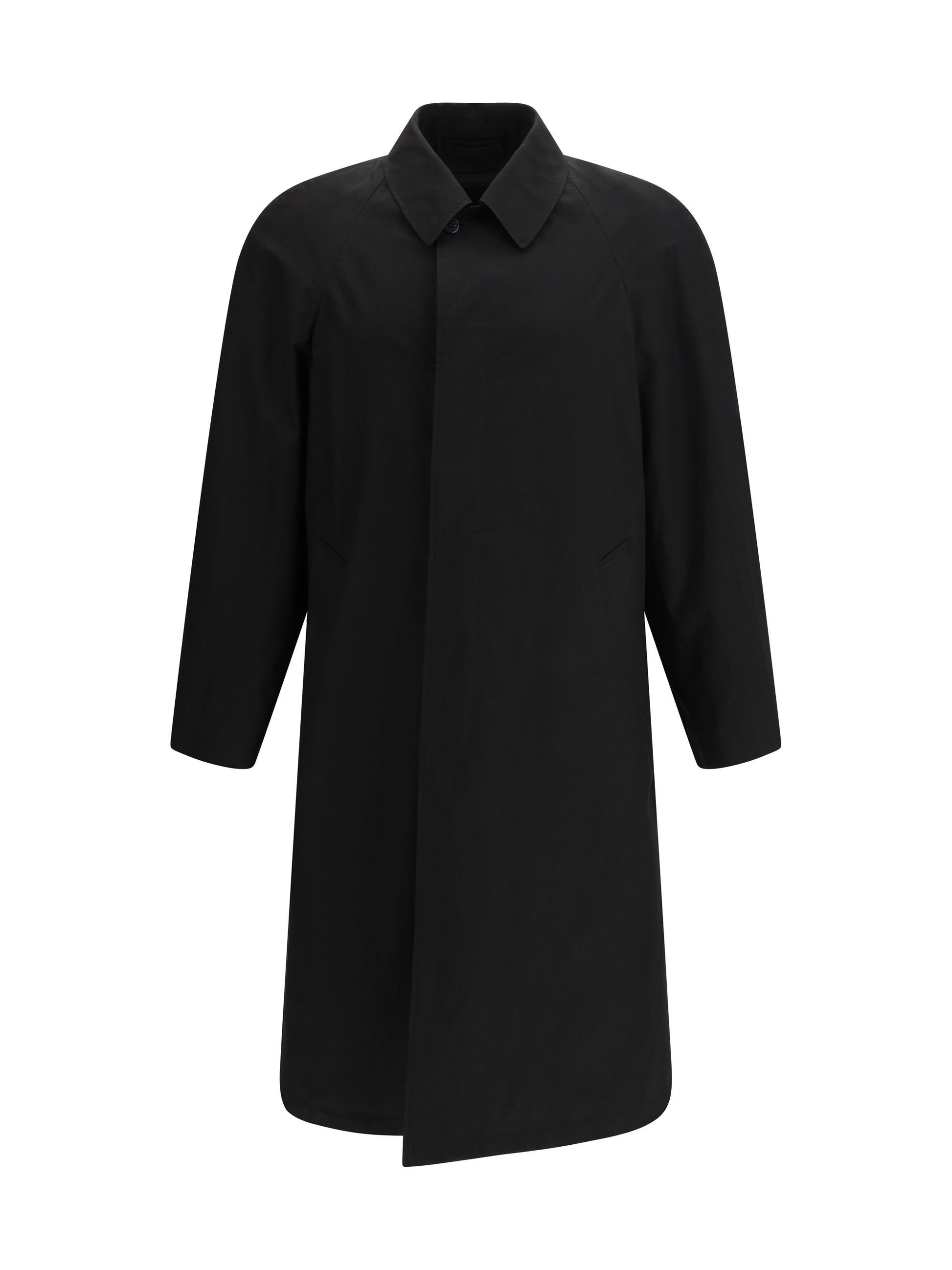 Prada Men Single-Breasted Coat With Long Sleeves PRADA