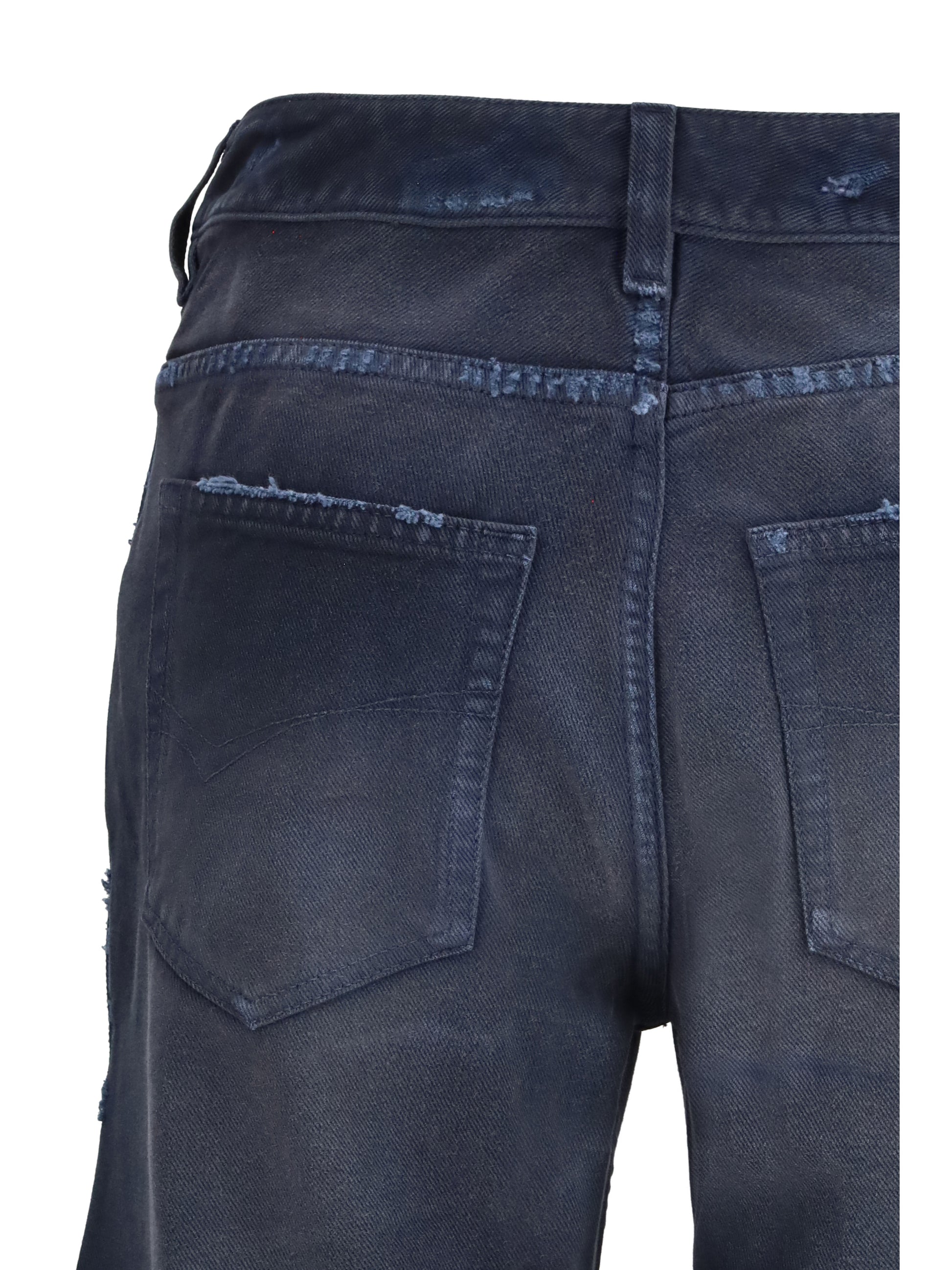 Balenciaga Women Curved Waist Jeans BALENCIAGA