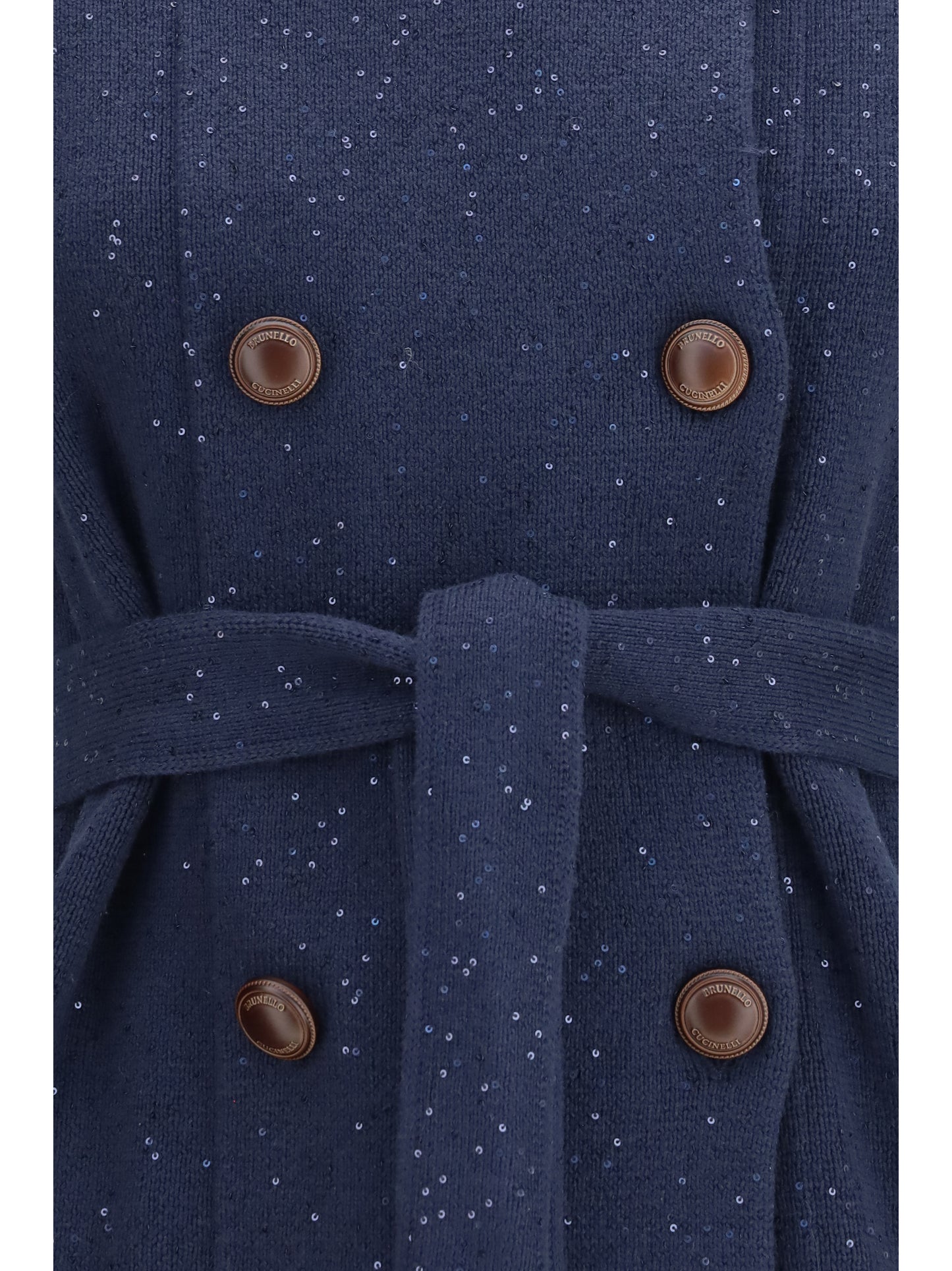 Brunello Cucinelli Women Double-Breasted Sequin Vest BRUNELLO CUCINELLI