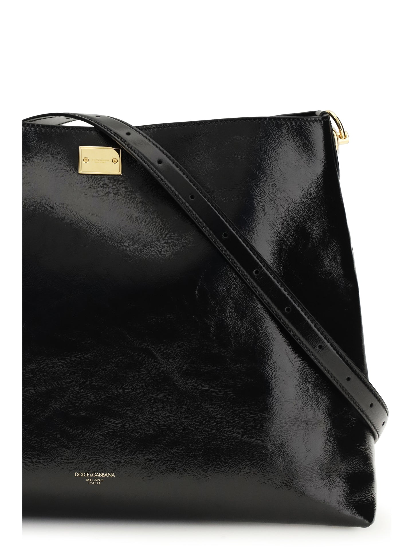 Dolce & Gabbana Women Large Vittoria Leather Shoulder Bag DOLCE & GABBANA
