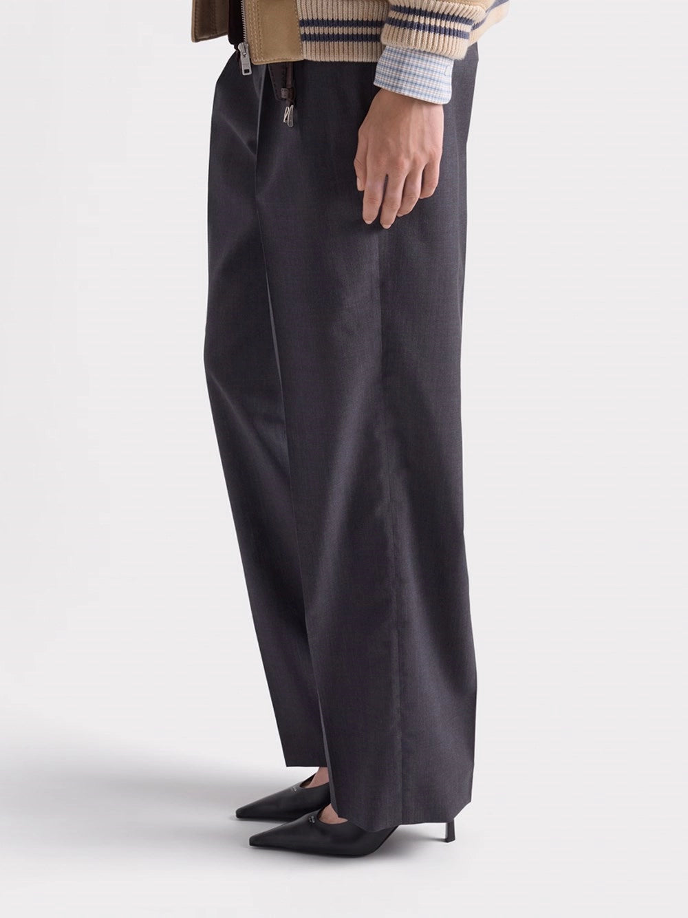 Prada Women Wool Pants PRADA