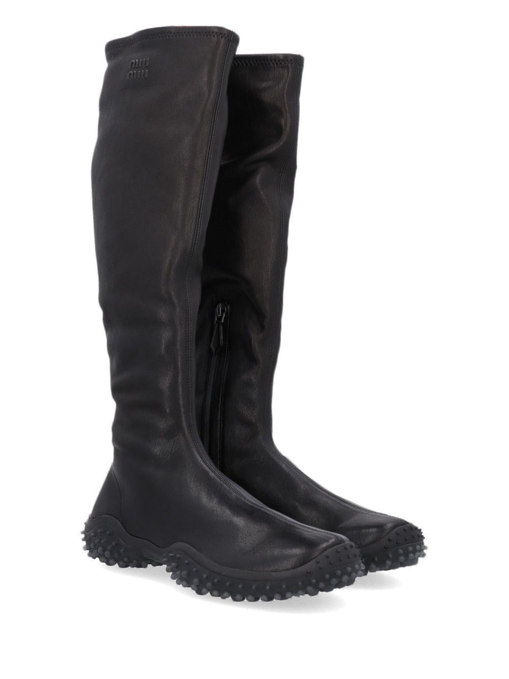 Miu Miu Women Bubble Stretch Nappa Boots MIU MIU