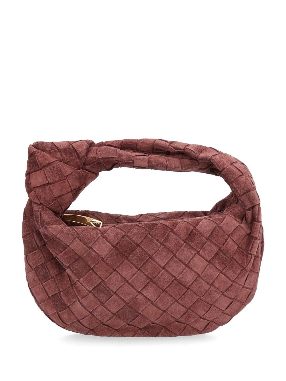 Bottega Veneta Women Deep Mahogany "Jodie" Mini Handbg BOTTEGA VENETA