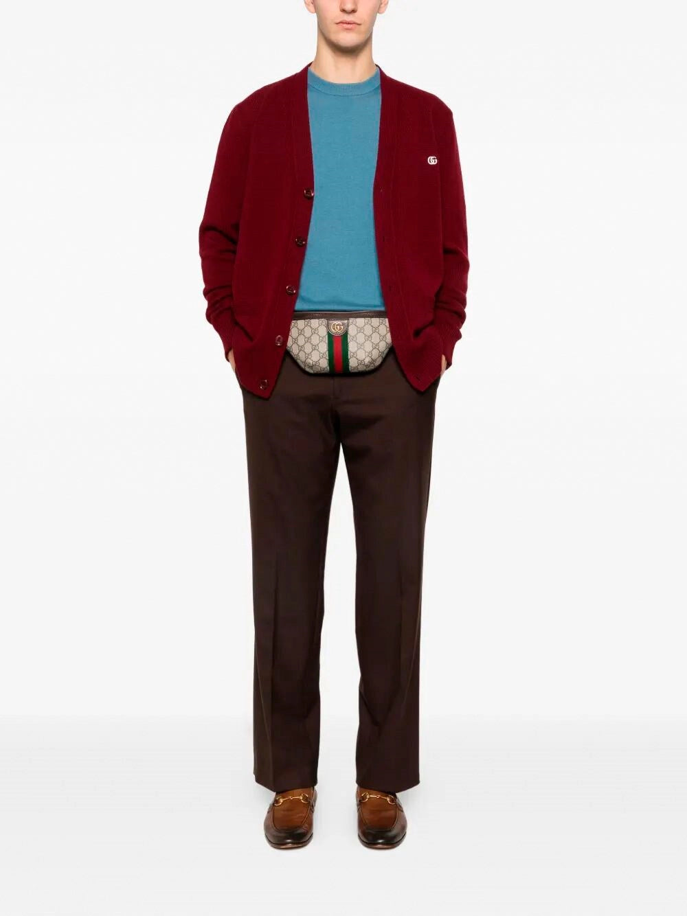 Gucci Men Long Sleeve Cardigan GUCCI