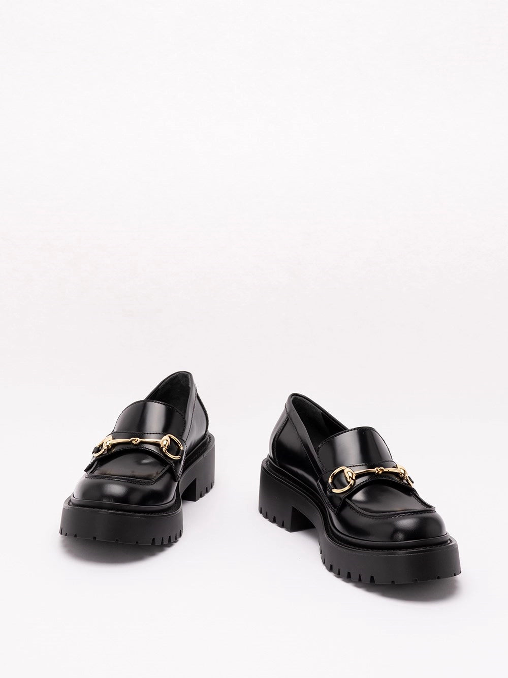 Gucci Women Leather Loafers GUCCI