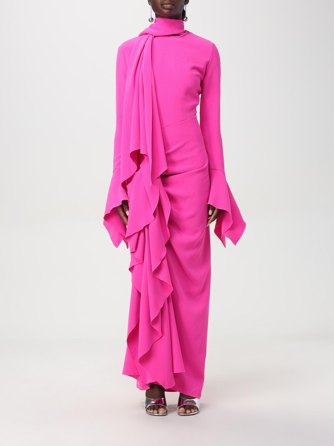 Solace London Dress Woman Pink SOLACE LONDON
