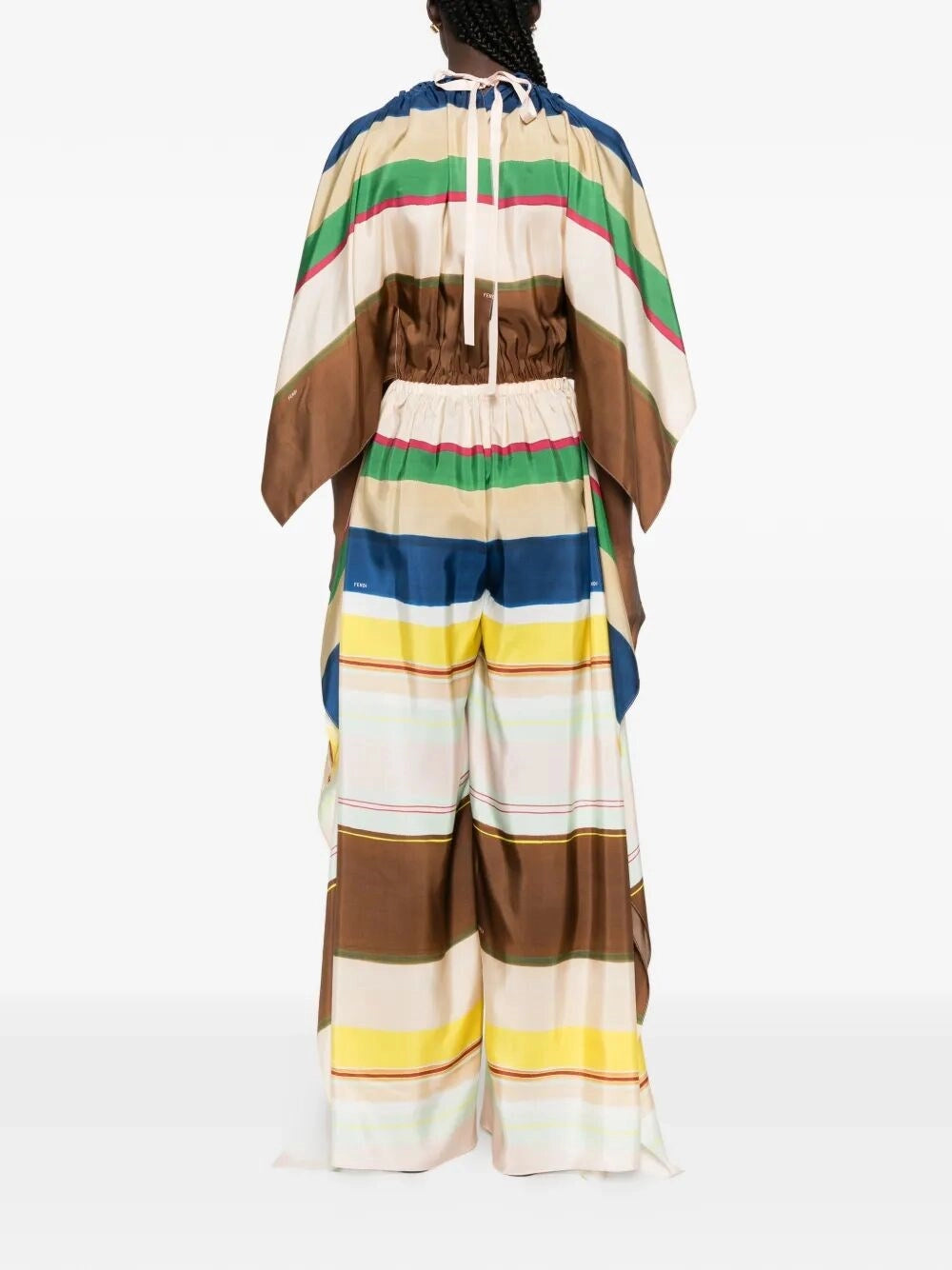 Fendi Women `Habutai Stripe` Jumpsuit FENDI