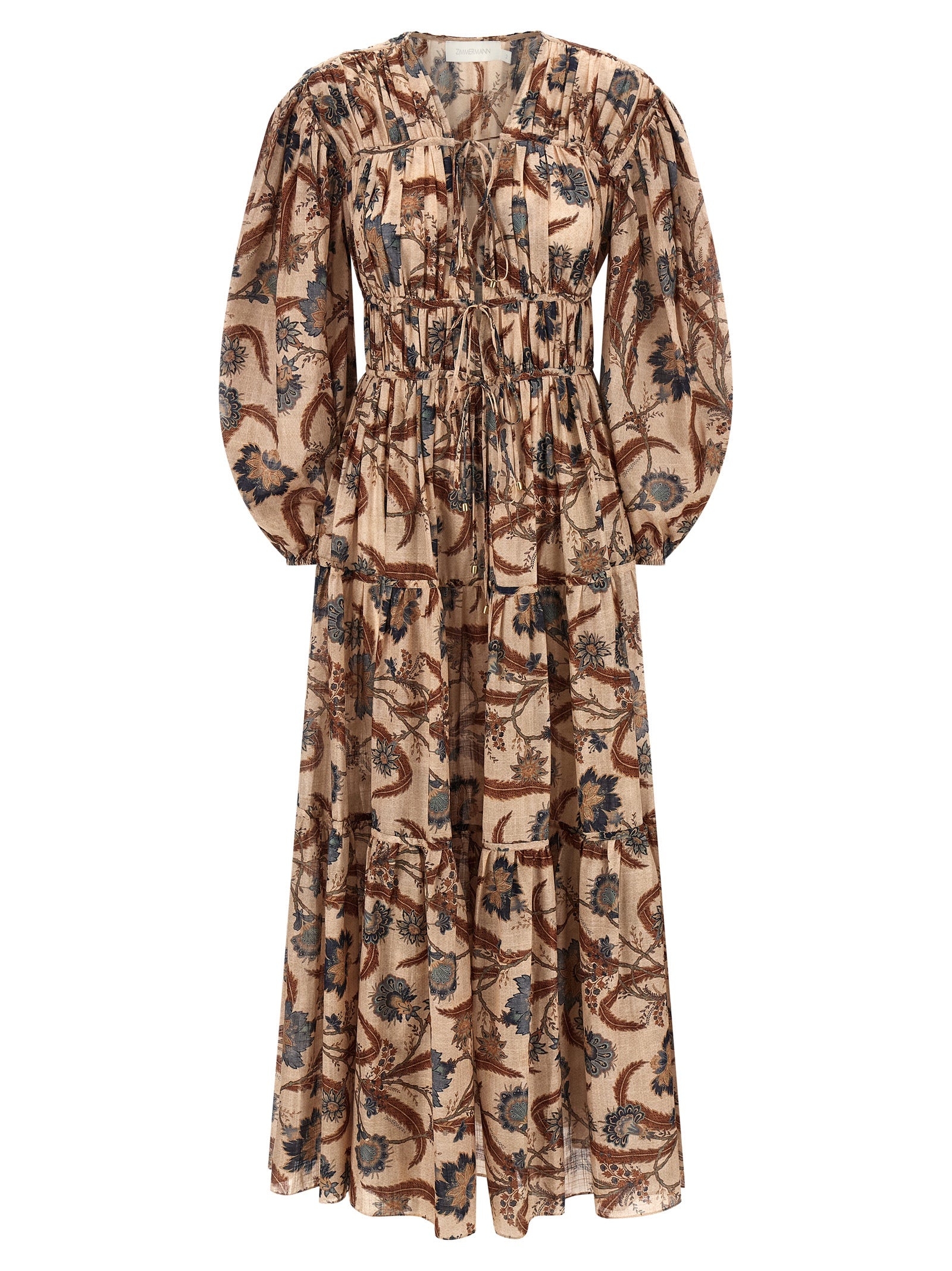 Zimmermann Women 'Ascension Tie Billow Maxi' Dress ZIMMERMANN