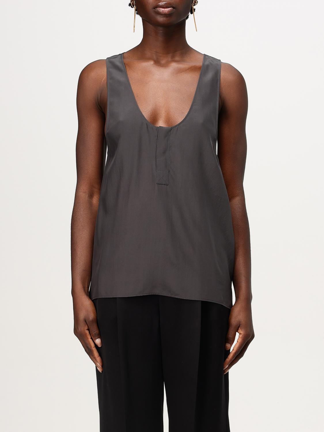 Saint Laurent Top Woman Black SAINT LAURENT