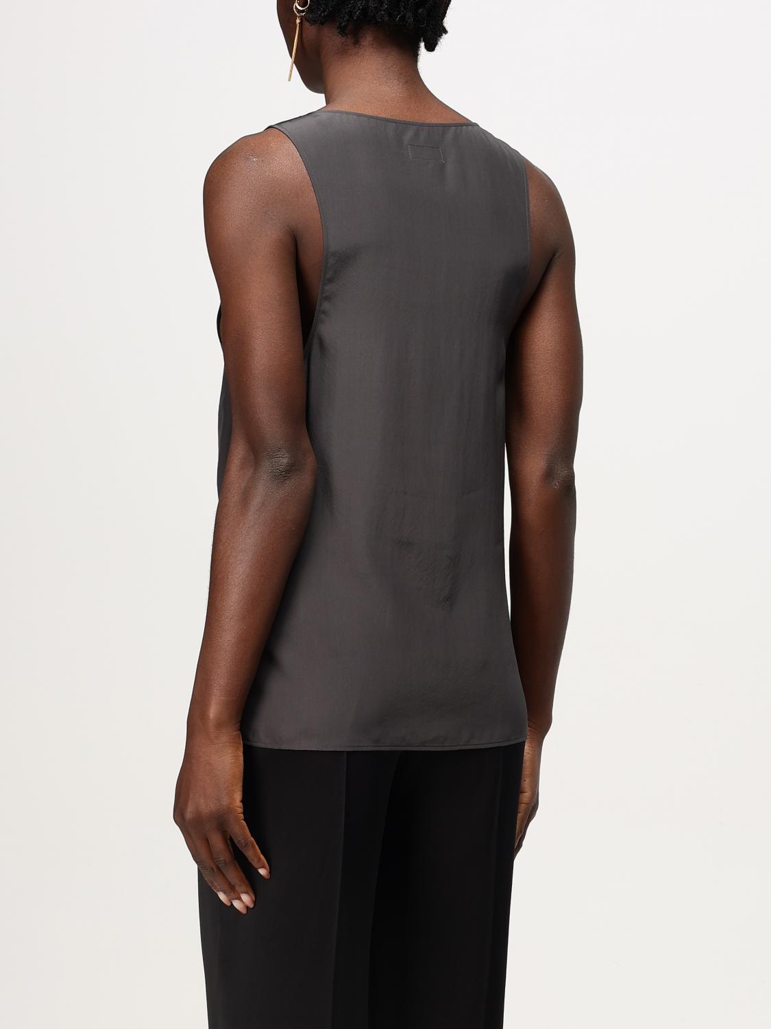 Saint Laurent Top Woman Black SAINT LAURENT