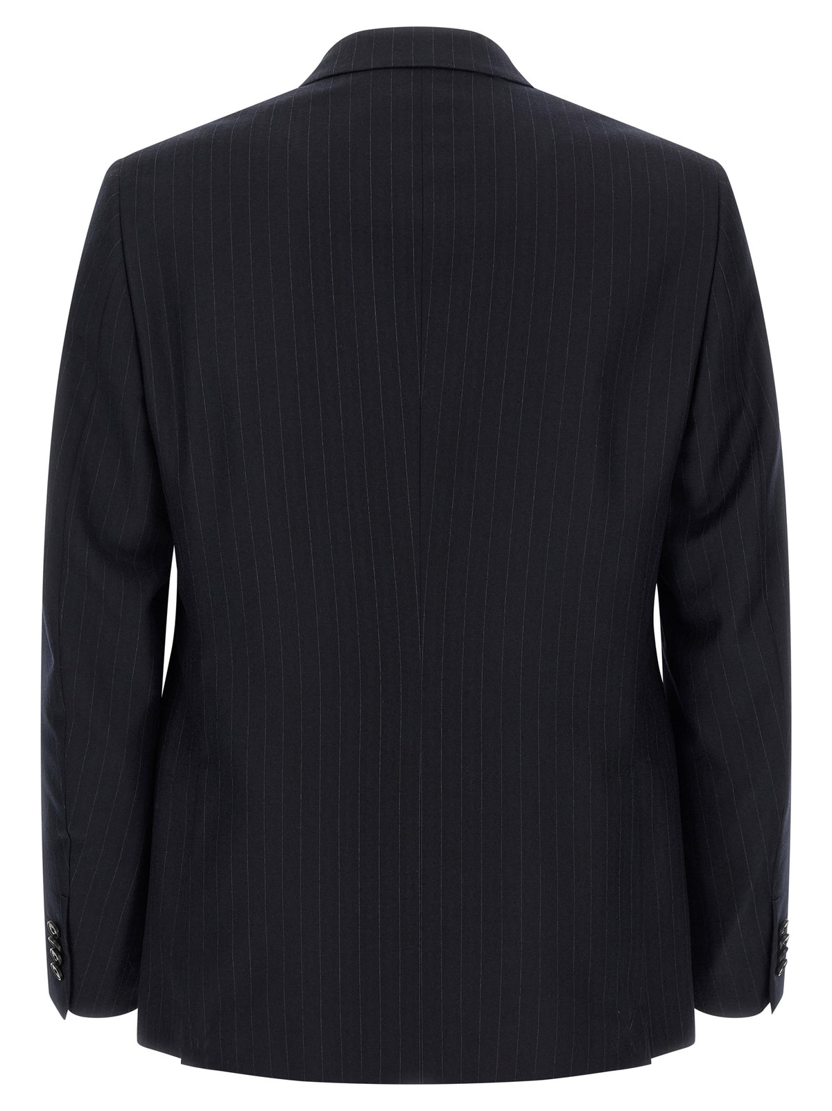Zegna Men Pinstriped Flannel Dress ZEGNA