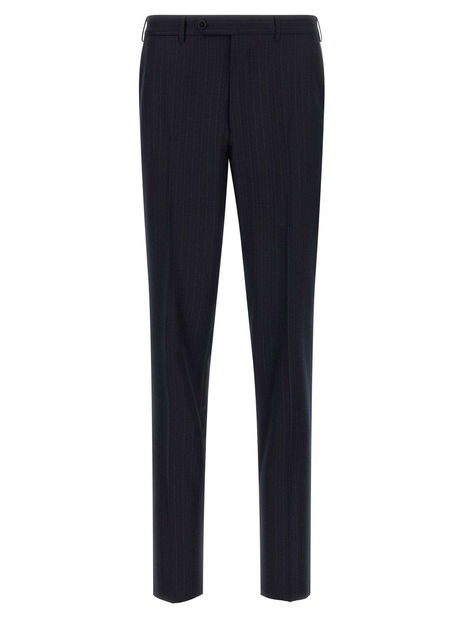Zegna Men Pinstriped Flannel Dress ZEGNA