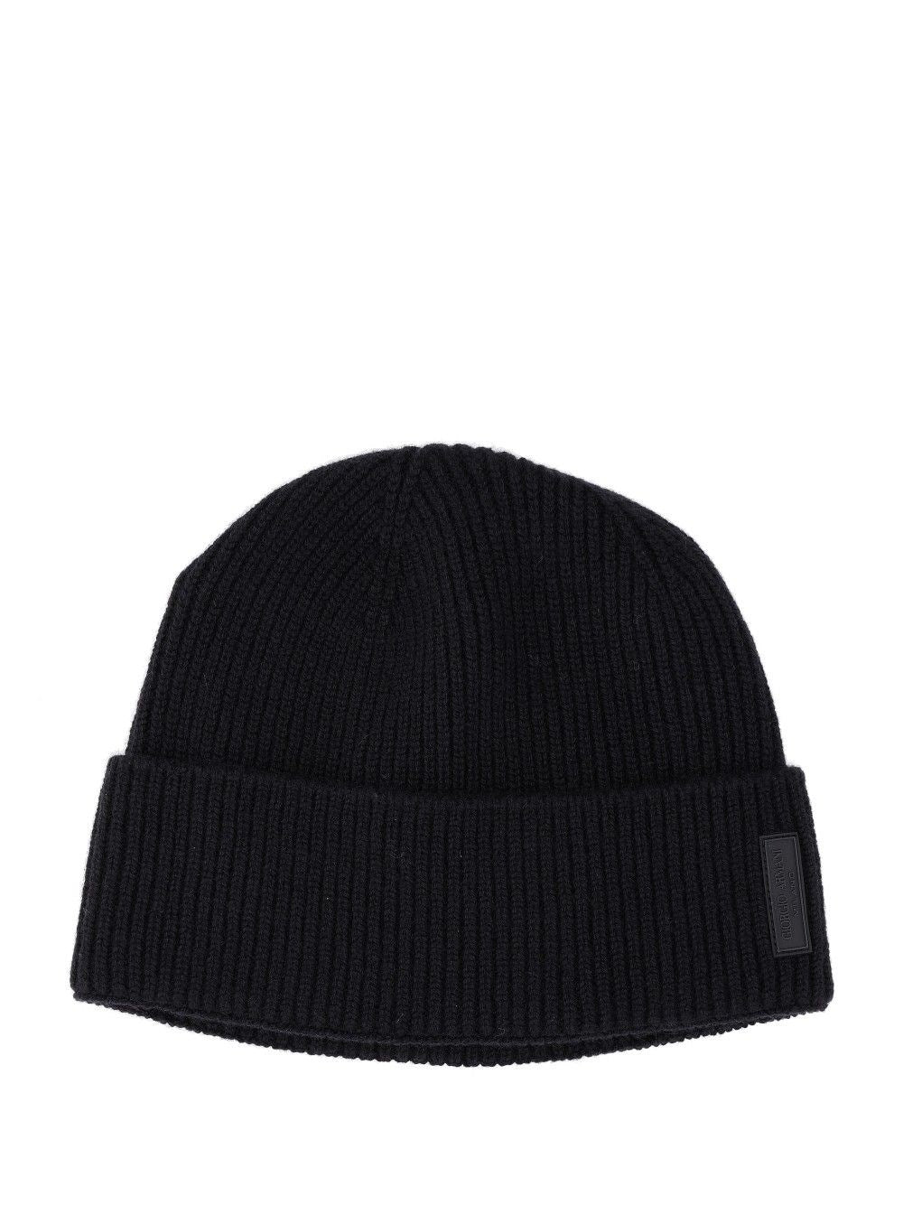 Giorgio Armani Men Beanie Hat GIORGIO ARMANI