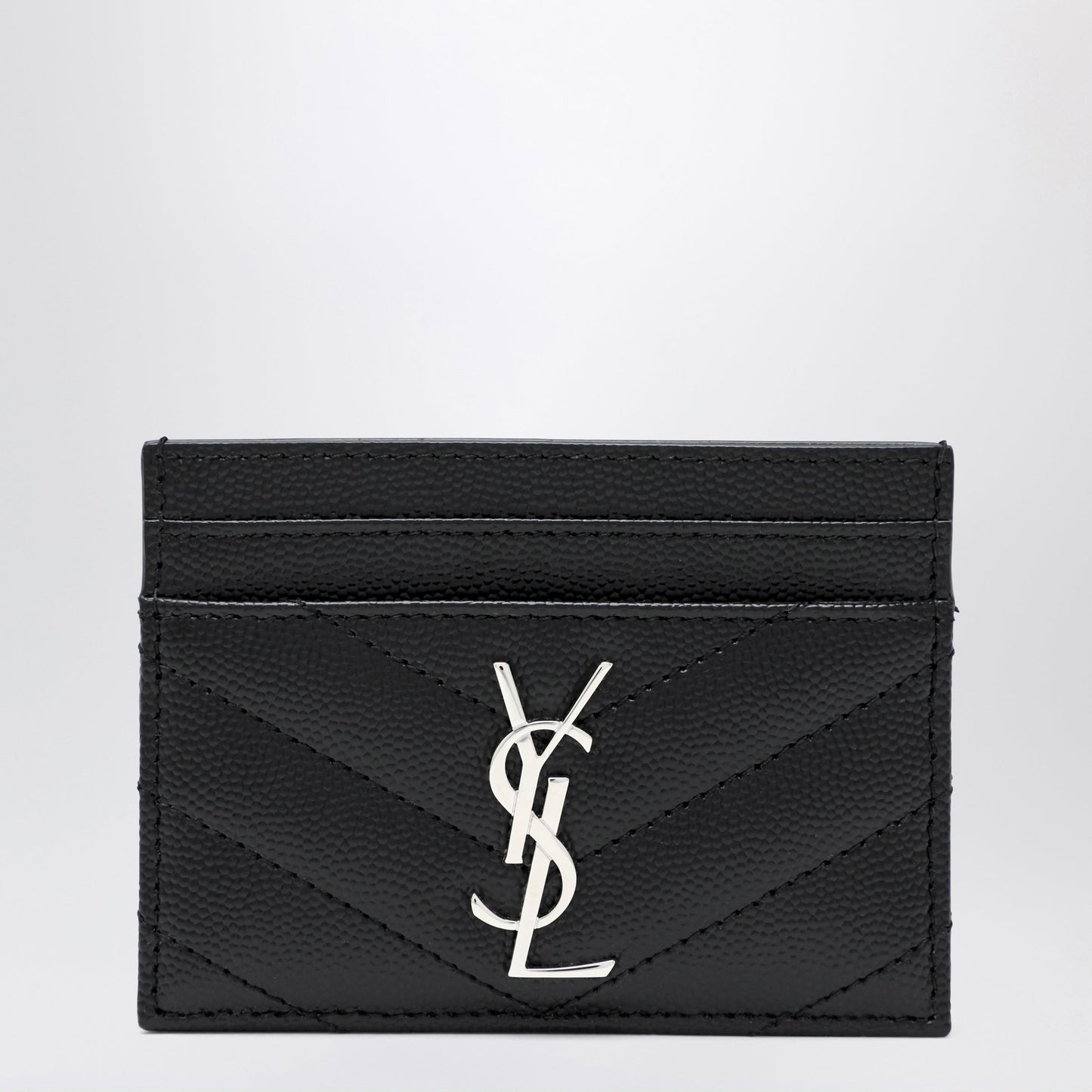 Saint Laurent Cassandre Card Holder Black Women SAINT LAURENT