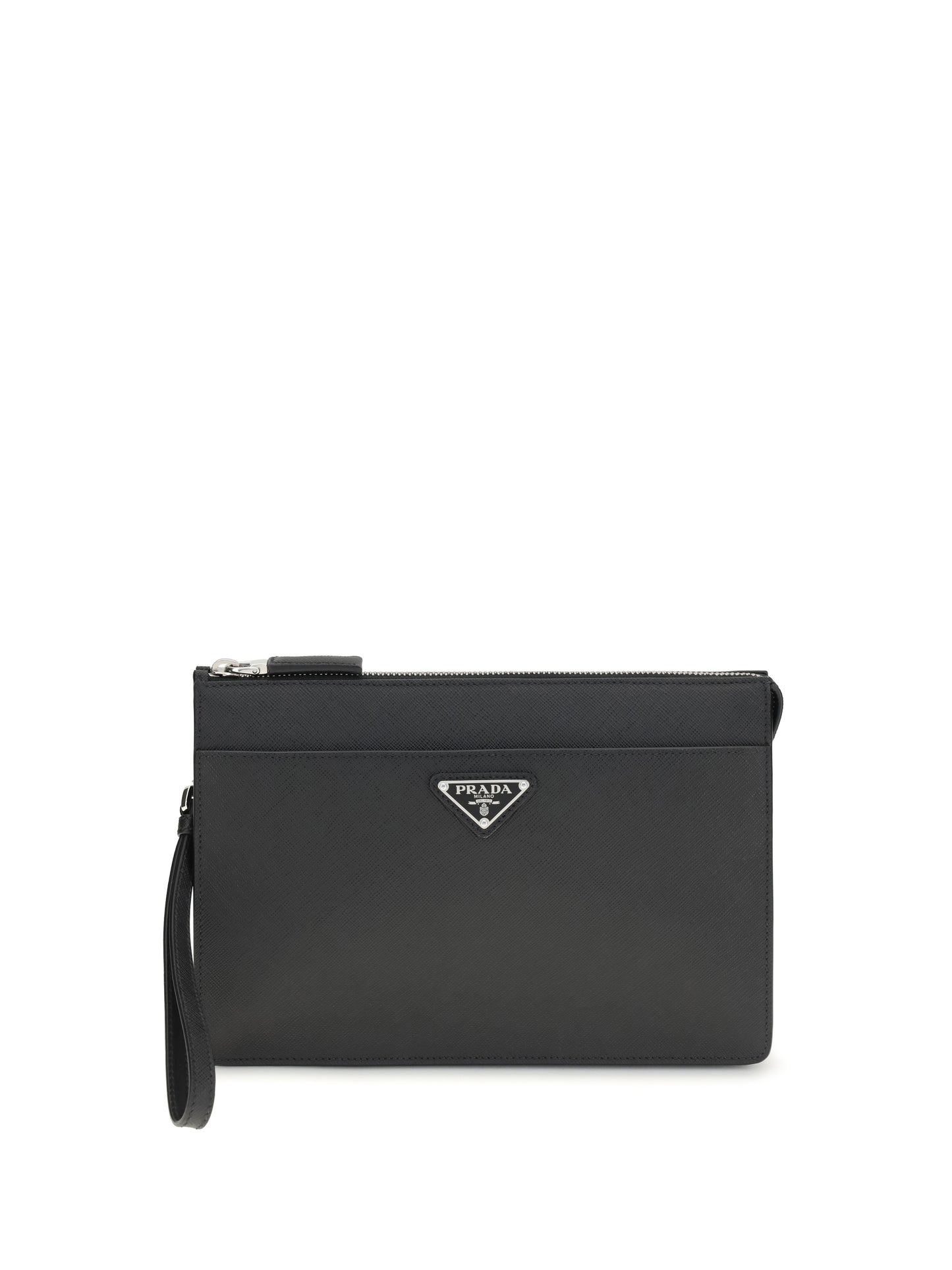 Prada Men Leather Pouch PRADA