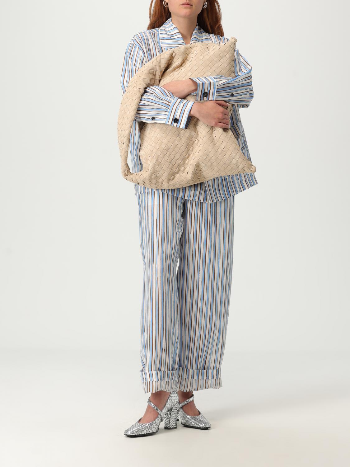 Bottega Veneta Suit Separate Woman Gnawed Blue BOTTEGA VENETA