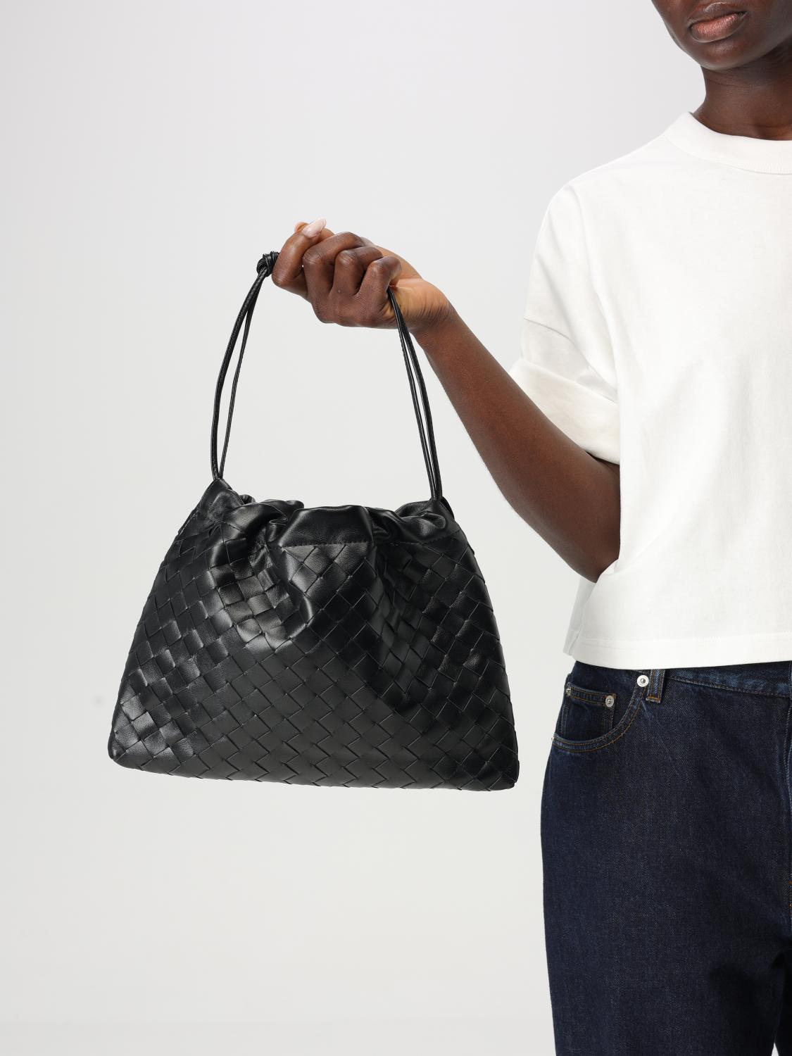 Bottega Veneta Shoulder Bag Woman Black BOTTEGA VENETA