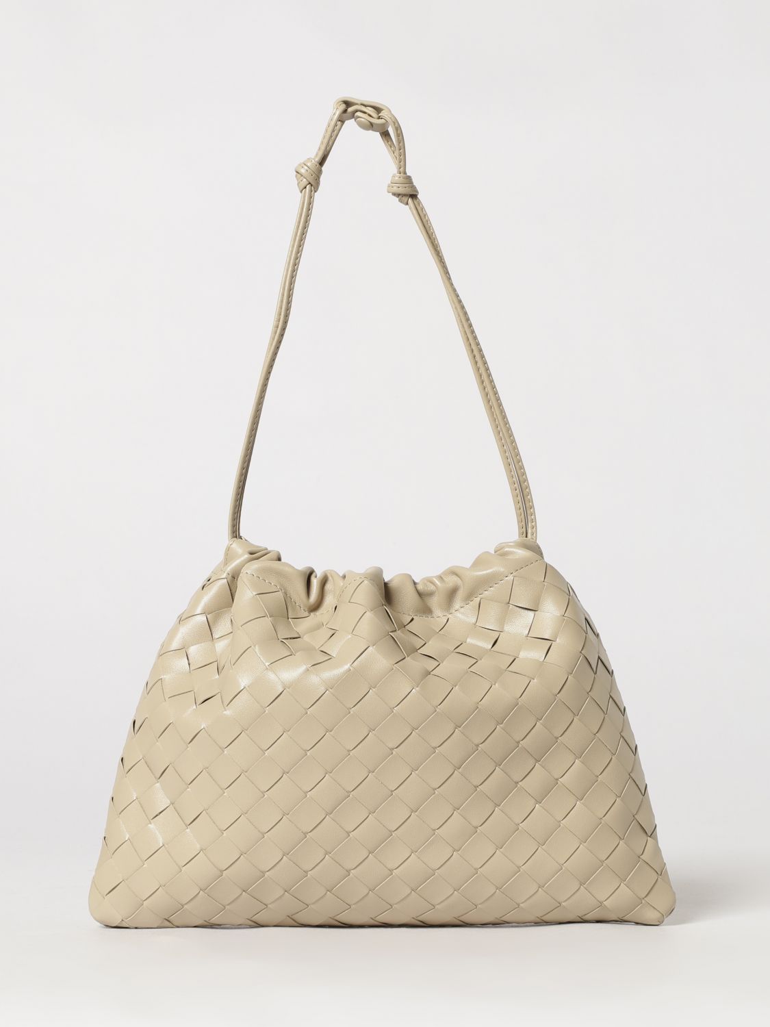 Bottega Veneta Shoulder Bag Woman Ecru BOTTEGA VENETA