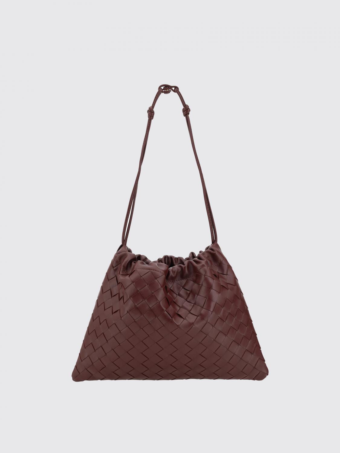 Bottega Veneta Shoulder Bag Woman Wine BOTTEGA VENETA