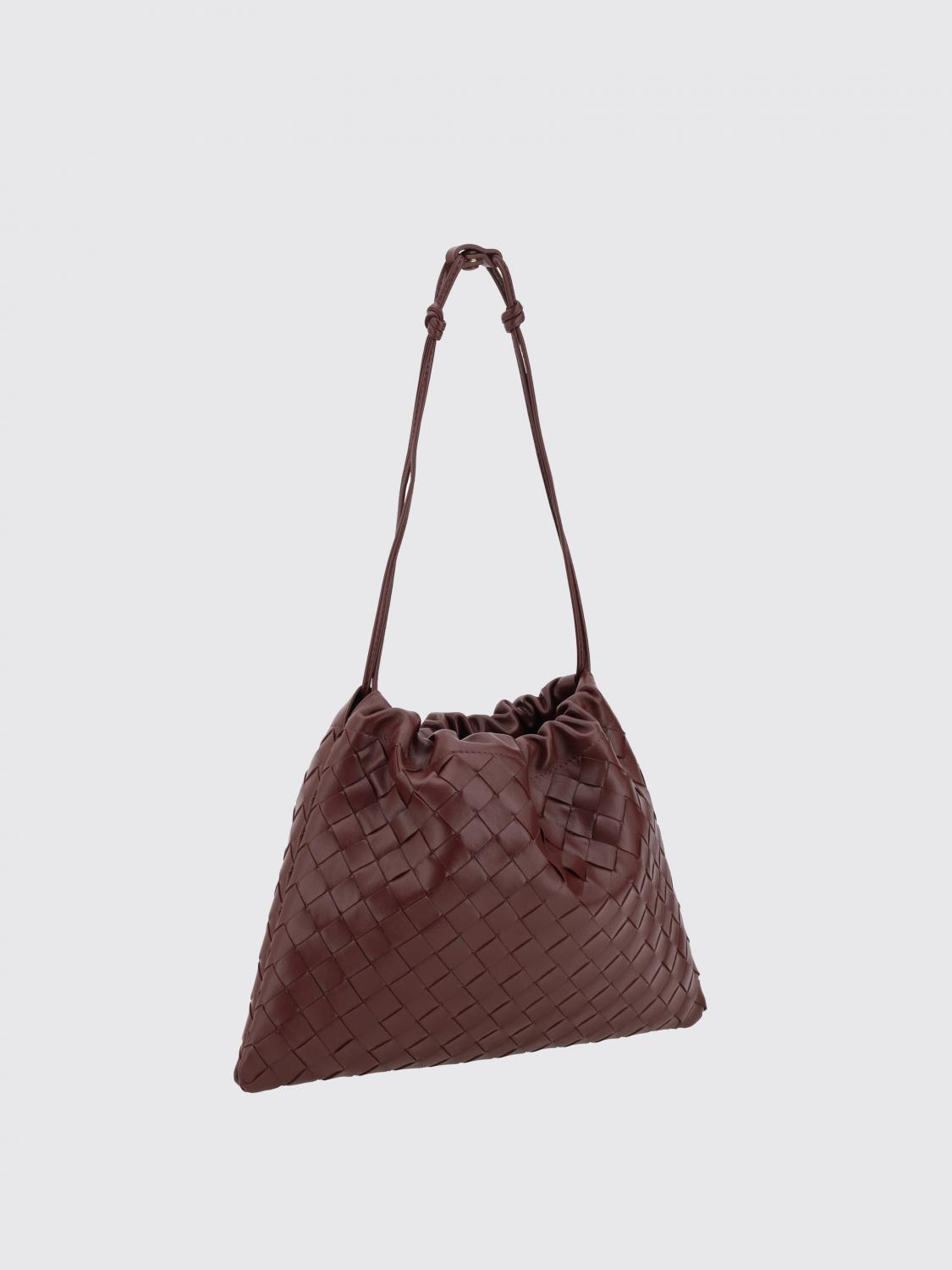 Bottega Veneta Shoulder Bag Woman Wine BOTTEGA VENETA