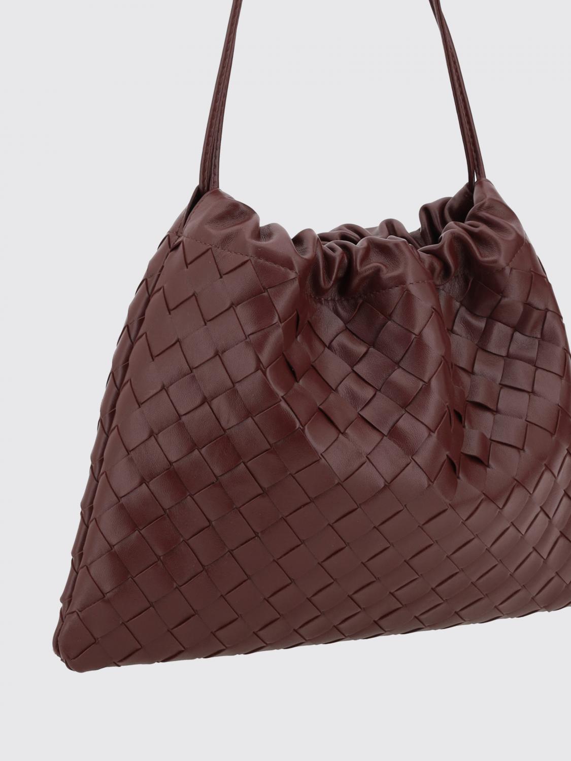Bottega Veneta Shoulder Bag Woman Wine BOTTEGA VENETA