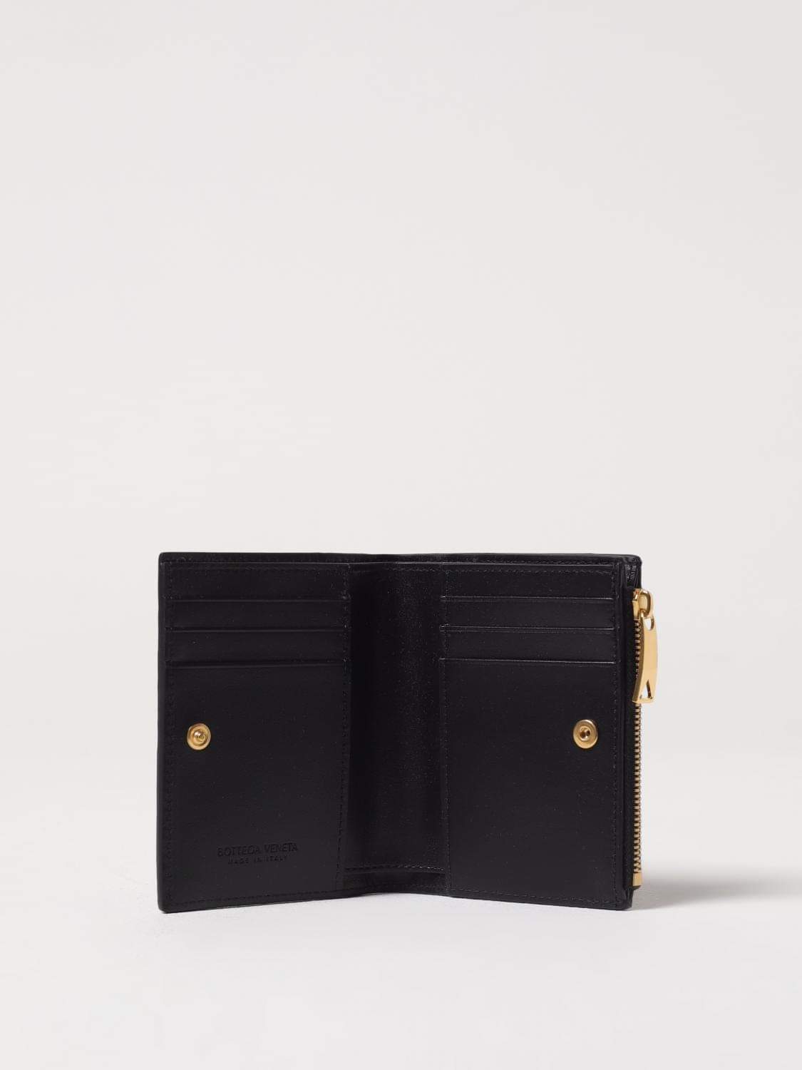 Bottega Veneta Women Bottega Veneta Women Bottega Veneta Woven Nappa Wallet BOTTEGA VENETA